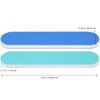 25pcs - PANA Mini Double-Sided Emery Nail File for Manicure, Pedicure, Natural, and Acrylic Nails - Blue/Light Blue (Grit 180/240)