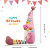 Funny Birthday Gifts for Women, Her, Mom, Girls, Women Friendship, Sister, Wife, Mother, Grandma - Happy Birthday Decorations for Party, Table - Birthday Plush Gnomes Couple - Birthday Decor