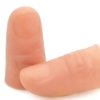 2Pcs Thumb Tip Magic Tricks Fake Thumb Tip Vanish Magic Disappearing Silk Fake Thumb Tip Magic Trick Gimmick Magician Accessory Close up Illusions Making Objects Appear/Disappear，Novelty and Gag Toys