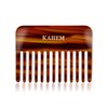 KAHEM Handmade Wide Tooth Comb for curly hair.Small Wide Tooth Comb for Long and short Hair Detangler Comb For Wet and Dry. Professional hair cutting combs-3.74Inch