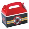 Fun Express - Fire Heroes Treat Boxes for Birthday - Party Supplies - Containers & Boxes - Paper Boxes - Birthday - 12 Pieces