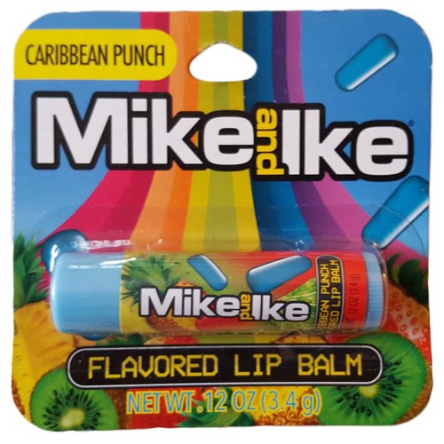 Mike and IKE Candy Flavored Lip Balm .12 OZ (Caribbean Punch)