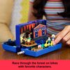 Polly Pocket Collector Playset, Stranger Things Compact with 6 Special Edition Character Dolls and 10 Accessories