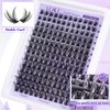 Lash Clusters Wispy Eyelash Extensions 168pcs Fluffy Individual Lashes 10-18mm Waterproof Natural DIY Lash Extensions Cluster Eyelash Extensions by ALICE