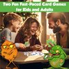 Speedy Monsters Kids Card Games, 2 Fun, Fast-paced Card Games for Kids 8-12. Easy to Learn. No Reading Required- Kid Card Games ages 4-8. Kids Games and Family Game Night Friendly |2-6 Players