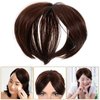 Healeved Clip in Hair Extensions for Women Wig Toppers for Thinning Hair Human Hair Fake Hair Piece Clip On Topper Thinning Hair Clip Hairpiece Wiglet