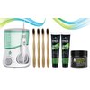 Pursonic OI-200 Professional Counter Top Oral Irrigator Water Flosser with 4 100% Natural Eco Bamboo Toothbrushes, 2 Charcoal Whitening Toothpaste & Activated Coconut Charcoal Powder Teeth Whitener