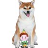 Elf for Pets 6" Buddy The Elf Dog Plush Squeaker Toy | Squeaky Plush Toys for Dogs | Officially Licensed Pet Product for Dogs and Pet Stocking Stuffers (FF23462)