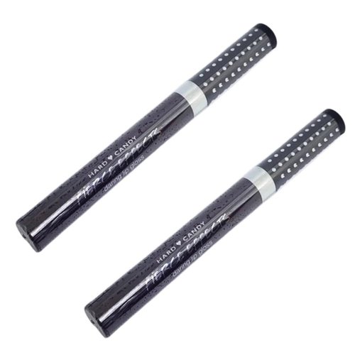 Hard Candy Pack of 2 Fierce Effects Daring Lip Gloss, Black Rose 973