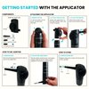 SURETHIK Hair Fiber Applicator Toolkit - Twist-On Pump Applicator & Hairline Tool - Essential For Men & Women - Compatible For SURETHIK Hair Fiber Bottles Only