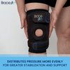 Brace On Active Sport Knee Brace - Bi-directional Patella Stabilizer for Men and Women, XL