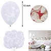 50Ct Winter Snowflake Latex Balloons - Christmas Winter Wonderland/Xmas/Holiday Birthday Baby Shower Wedding First Birthday Party Supplies Decorations Favors Snowflakes Home Outdoor Decor