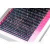 Eyelash Extensions C Curl 12mm Single Tray Mink Lash Of 1,000 Individual Eyelash Hairs With Eyelash Glue and Tweezer, Salon Eyelashes With Black Mink False Lashes