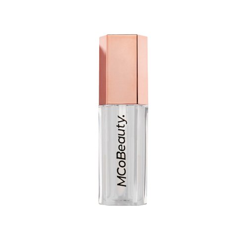 MCoBeauty Pout Gloss Ultra Shine, Clear, Non-Drying Lip Plumping Lip Gloss, Long-Wearing Finish, Vegan, Cruelty Free Cosmetics
