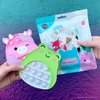 Top Trenz Pop Fidgety Mystery Bag- Stress-Relieving Sensory Toy, Party Favors, and Engaging Hand Activity – Comes with 1 Mystery Squishmallows Pop Toy per Purchase