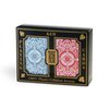 KEM Arrow Red and Blue Bridge Size Jumbo Index Playing Cards Height: 3.63" , Width: 2.38", Depth: 0.69
