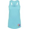 Women's Colorful Workout Lifting Fitness Moves Burnout or Tri Blend Tank Top