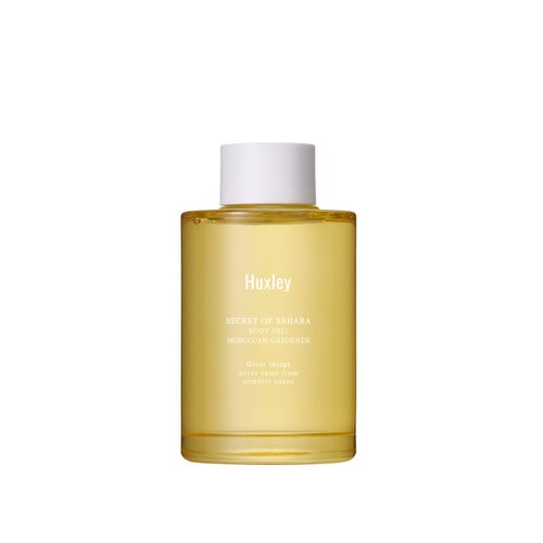 Huxley Secret of Sahara Body Oil Moroccan Gardener 3.38 fl. oz. | Korean Nourishing Body Oil | For Dry Skin