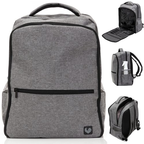 LOVE & FORCE Barber Travel Bag - Clipper Bag for Barbers with High Capacity - Barber Organizer Bag- Hairstylist Traveling Bag for Professional on House Calls