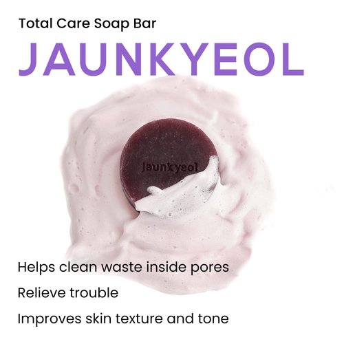 JAUNKYEOL Oriental Heritage Essence Pack Natural Herbal No Artificial Clean Facial Pore Moisturizing Hydrating Soap Bar 100g