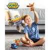 Super Wings - 5" Transforming Sunny Airplane Toys Vehicle Action Figure | Season 5 | Plane to Robot in 10 Steps | Flying Toy Plane Birthday Gifts for 3 4 5 year old Boys and Girls Preschool Kids Orange