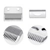 Mudder 2 Sets Professional Replacement Clipper Blades, 2 Holes Adjustable Hair Clippers Parts Blades Compatible with Cordless Magic #8148, Cordless Designer #8591, Cordless Senior #8504