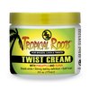 Bronner Bros Tropical Roots Twist Cream for Braids, Locs & Twist - Styling Cream with Pineapple & Guava Extract, Coconut Oil, Vitamins B5 & B12 - Soft Hol, Reduces Frizz & Spit Ends - 6 oz