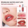 ZDHSOY Plumping Lip Oil - Hydrating Lip Oil Plumping Lip Gloss, Crystal Jelly Moisturizing Lip Oil/Polished Lip Oil Lines/Tint Moisturizing Transparent Lip Balm Care Stick (Cherry)