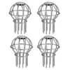 Gutter Guard 2 Inch 304 Stainless Steel Filter Strainer Fits for 1.7" ~ 2.6" Round Downspout, Stops Leaves Seeds and Other Debris Gutter Cleaning Tool – 4 Pack