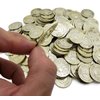 Zugar Land Double-Sided 3D I was Caught Being Good Plastic Metallic Gold Coins. (144 Pack)