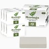 HERBOGANIC Moringa Handmade Soap – Natural Moisturizing, and Eco-Friendly Soap for Skincare, Bath and Body Care Gentle Moringa Bar Soap for Dry Skin(100g) Pack of 6