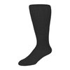 4 Pairs of Extra Wide Diabetic Socks, Mid/Over the Calf Medical Swollen Feet Socks (Black)