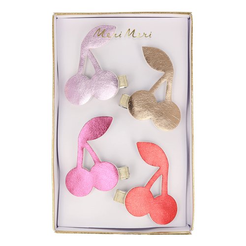 Meri Meri Cherry Hair Clips (Pack of 4)