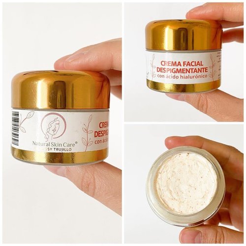 Rossy Trujillo Facial Cream - Despigmentante with Hyaluronic Acid, Zinc & Vitamin C, Fade Sun Spots, Cruelty-Free, 1 fl oz