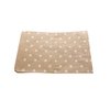 N'icePackaging 200 Qty 6" x 9" Decorative Flat Paper Gift Bags - White Polka-Dot on Brown Kraft Bags - For Sales/Treats/Parties Cookies/Gifts