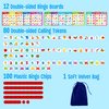 SpriteGru Alphabet Bingo Game, Uppercase/Lowercase/Number Bingo Game ABC and 123 Bingo Board Game for Kindergarten and Preschool Kids 4-8, Perfect for Classroom & at Home