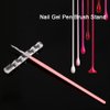 Nail Art Painting Pen Brush Stand, Cimenn Fashionable Simple Acrylic Nail Gel Polish Pen Brush Stand Holder Manicure Tool for DIY Manicure Nail Carving Drawing Pencils Brushes
