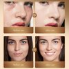 Full Coverage Concealer Palette Tri-Color Correcting Cream Foundation Makeup, Conceal Redness, Dark Circles & Acne Marks, Long-lasting Waterproof Fawless Blendable Brighten Contour Palette