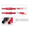 Goupchn Multimeter Automotive Test Leads Kit with Wire Piercing Clip Puncture Probes 4mm Banana Plug Extension Test Cable Set