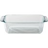 Pyrex Basics 1.5qt Loaf Dish, 1.5 Quart, Clear - Single Loaf Pan