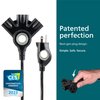 Philips EZGrip Extension Cord, 8 Ft, 3-Outlet, Indoor/Outdoor, Grounded, 16 Gauge, Black, SPC3083EZ/37