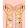 xo, Fetti Cat Temporary Tattoos for Kids - 42 Glitter Styles | Animal Birthday Supplies, Pet Lover Party Favors, Meow Arts and Crafts