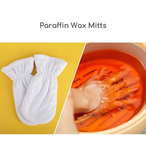 Paraffin Wax Mitts, Segbeauty Thick Paraffin Heated Hand SPA Mittens for Women, Paraffin Baths Gloves for Hot Wax Hand thera-py Paraffin Thermal Treat-Ment SPA Wax Warmer Paraffin Wax Machine