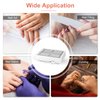 Nail Dust Collector, 40w Dust Collector for Nails Adjustable Suction Nail Vacuum Dust Collector, Nail Fan Dust Collector for Acrylic Nails Perfect for Salon Home Use