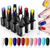 VENALISA 15ml Gel Nail Polish, Lively orange Color Soak Off UV LED Nail Gel Polish Nail Art Starter Manicure Salon DIY at Home, 0.53 OZ