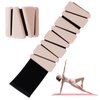 Wrist Weights Set of 2, Adjustable Wrist and Ankle Weights Set for Women and Men, Wearable Silicone Wrist Bangles for Yoga, Dance, Pilates, Swimming, Cardio, Aerobics, Gym (Beige)