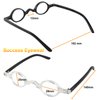 Success Eyewear Reading Glasses Set of 3 Spring Hinge Professor Readers for Men and Women Quality Fashion Glasses for Reading +1.25