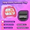 Byserten Handheld Game Toy for Kids Age 6-12, Sensory Fidget Toys for Kids 8-12, Birthday Gifts for 6 7 8 9 Year Old Girls & Boys & Teens -Dark Pink