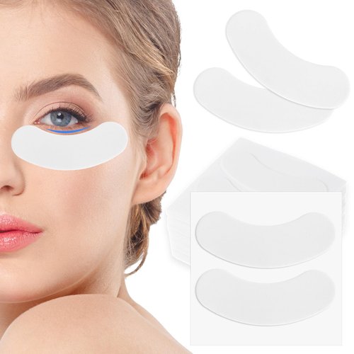 200 Pcs Foam Eye Pads Lash Extensions Under Eye Pads for Lash Extensions Lint Free Lash Pads Hypoallergenic Eyelash Pads Stick Well Lash Eye Pads, Lash Tech Tool, No Tape Needed, Fit Most Eye Shape