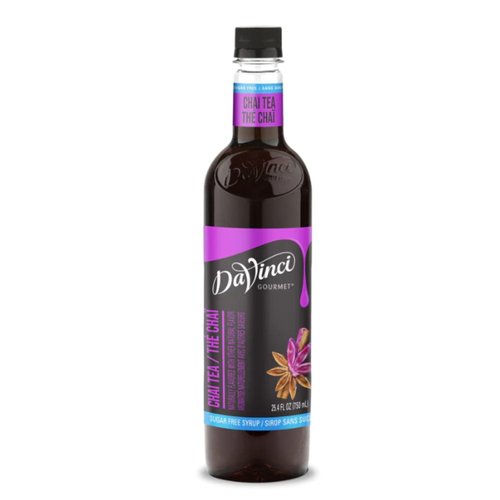 DaVinci Gourmet Sugar Free Chai Tea Concentrate, 25.4 Fl Oz (Pack of 1)